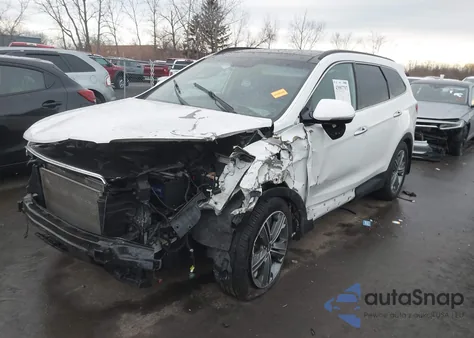 2016 Hyundai Santa Fe Se from USA, damaged, VIN KM8SRDHF4GU133826